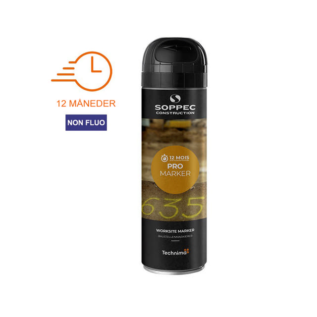 SOPPEC Markierungsspray 500 ml schwarz