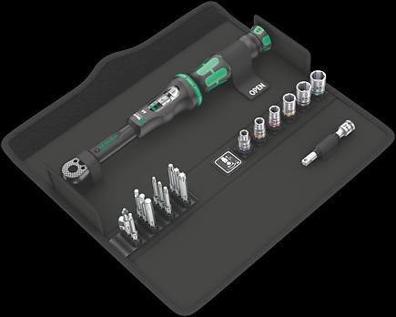 Wera Momentsleutelset 1/4 inch. 2,5-25 Nm