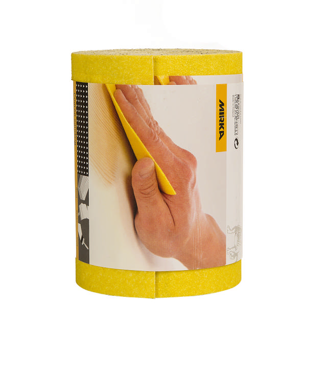Mirka Schleifwalze gelb 93mm x 5m P240