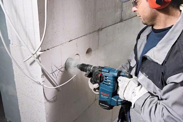 Bosch hammer drill GBH 3-28 DFR Powerful 0-3.5 J, 20% powerful