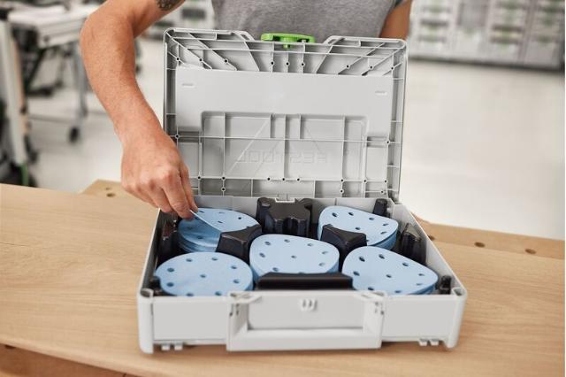 Festool Systainer³ slibepapir Granat SYS-STF D250 GR-Set