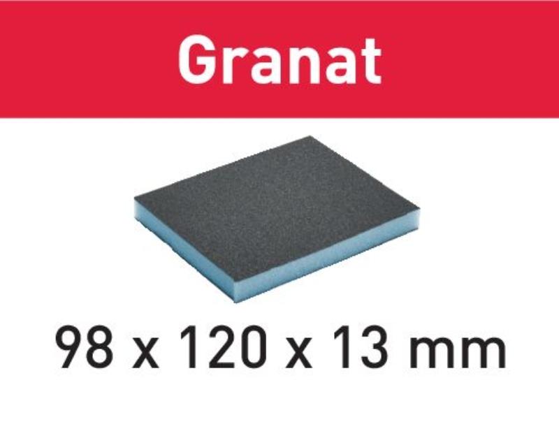 Festool Schleifpad 98x120x13 Granat, 6 Stk