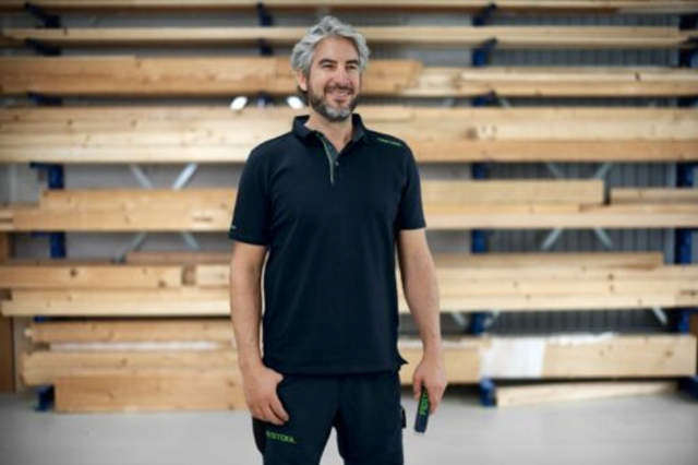 Festool dunkelblaues Poloshirt Herren POL-FT1 Größe XXXL