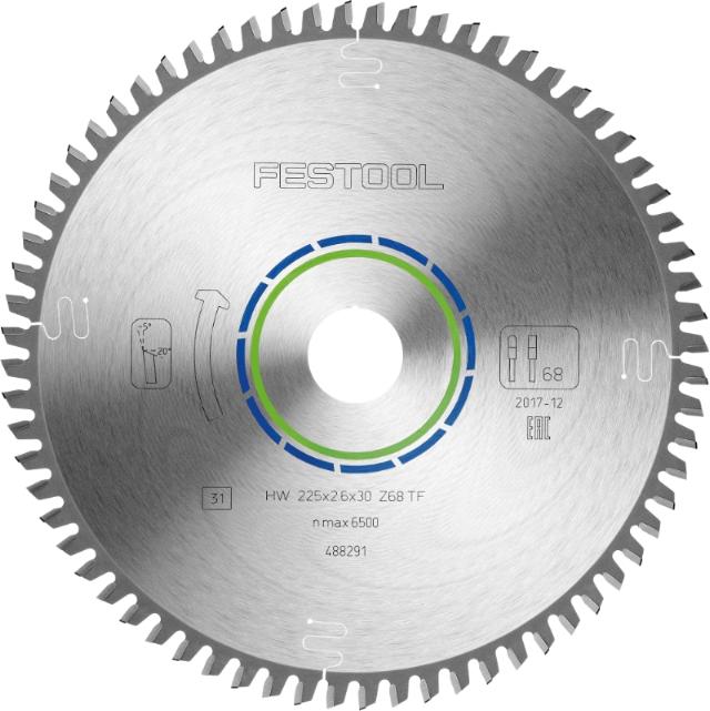 Festool Special saw blade 225x2.6x30 TF68