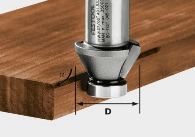 Festool Fasfræser HW 60°-OFK 500