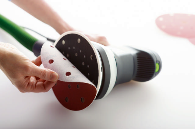 Festool Slibepapir STF D125/8 P24 Saphir, 25 stk