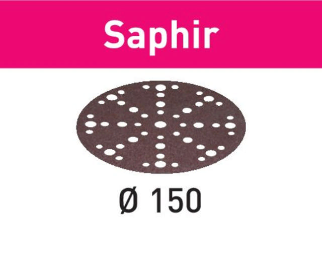 Festool Slibepapir STF-D150/48 P50 Saphir, 25 stk