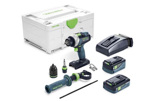 Festool Akku bore-/skruemaskine TDC 18/4 5,2/4,0 I-Plus