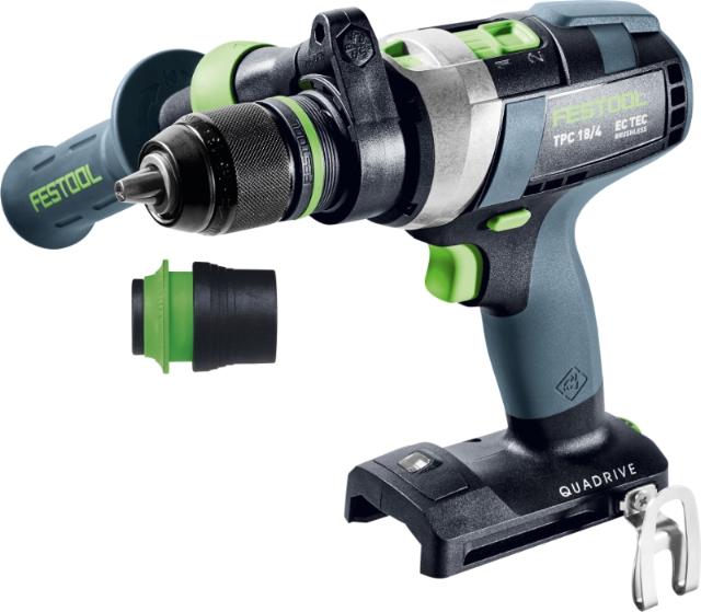 Festool Akku slagbore-/skruemaskine TPC 18/4-Basic QUADRIVE