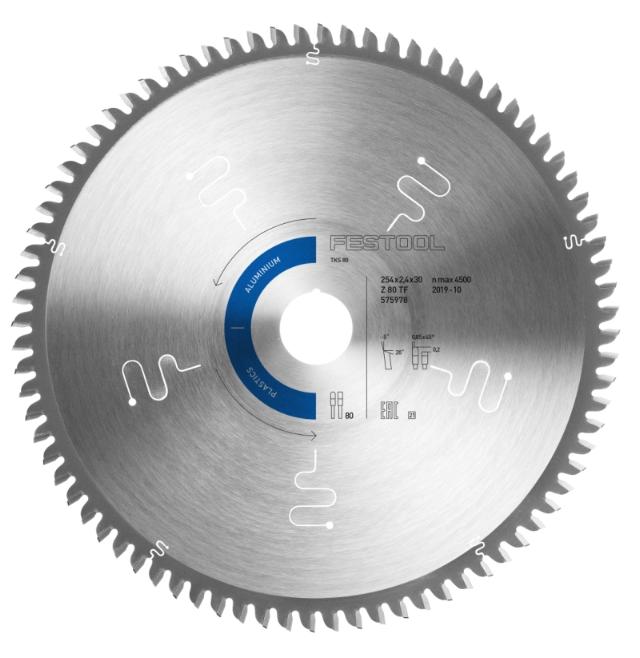 Festool Special-savklinge 254x2,4x30 TF80 A