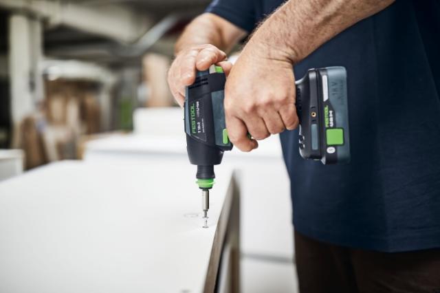 Festool akku bore-/skruemaskine T18+3 Basic