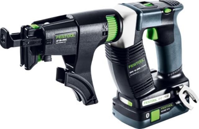 Festool Akku gipspladeskruemaskine DWC 18-2500 HPC4,0 I-Plus