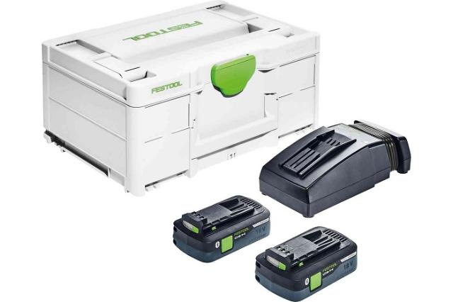 Festool Energi-Set SYS3 ENG 18V 2x4,0/TCL6