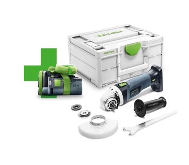 Festool Akku vinkelsliber AGC 18-125 EB-Basic 5,0