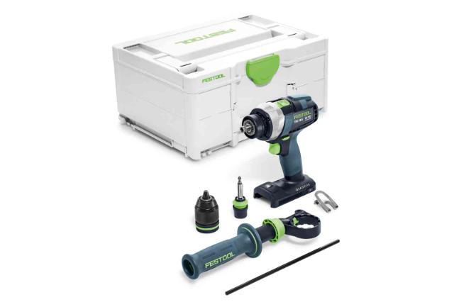 Festool Akku bore/skruemaskine TDC 18/4 I-Basic +5,2 batteri