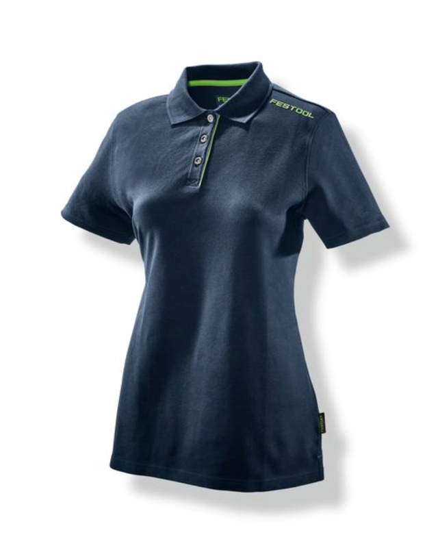 Festool Mørkeblå polo T-shirt dame POL-LAD-FT1-L