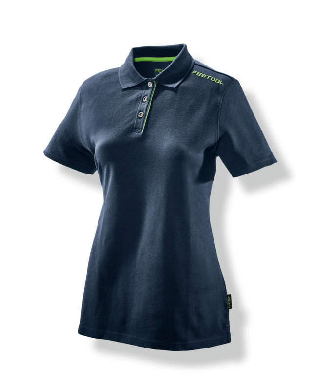 Festool Mørkeblå polo T-shirt dame POL-LAD-FT1-XL