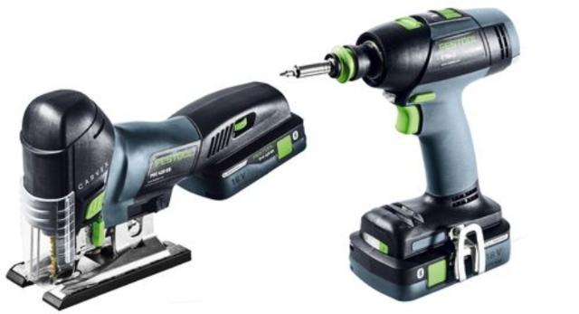 Festool 18 V Håndværkerpakke T 18+3/PSC 420 HPC I-Set