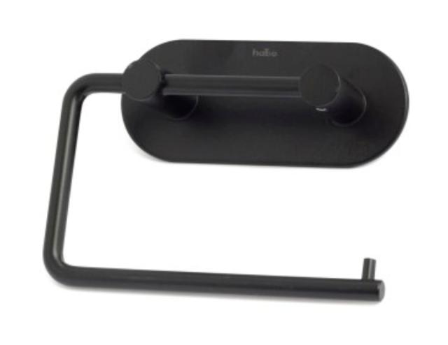 TOILET PAPER HOLDER PLAIN BLACK