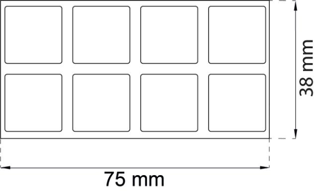 BUFFER/DEUR STOP ZWART 13X13MM