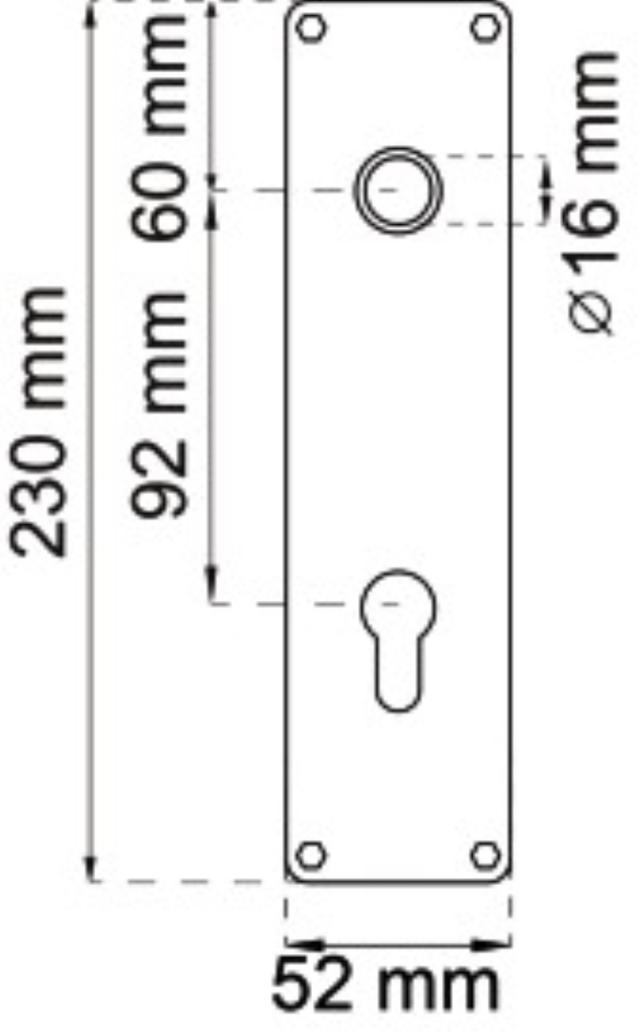 LÅNGT SKYLT FÖR DROPS CC 92MM TRYCK