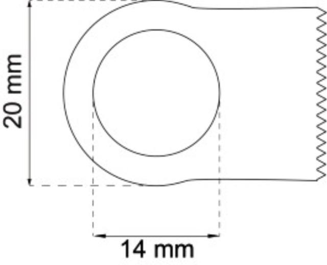 TÜRGRIFFANSCHLAG GRAUES GUMMI 3 STK 