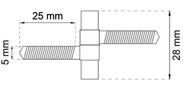 BOHRSCHARNIER 2STK. FORMEN.