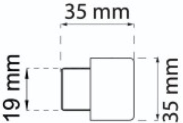 GEPUFFERTER T/TÜRSTOPP 2892/2893 SCHWARZ LP