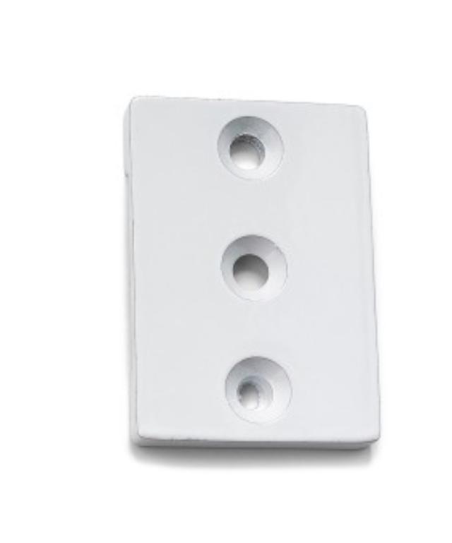 PLATE T. PLUG-IN PENDANT. 2PCS. WHITE