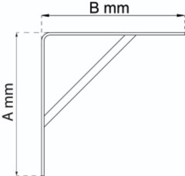 SHELVING KNIT 200X300MM W/SHIFT WHITE