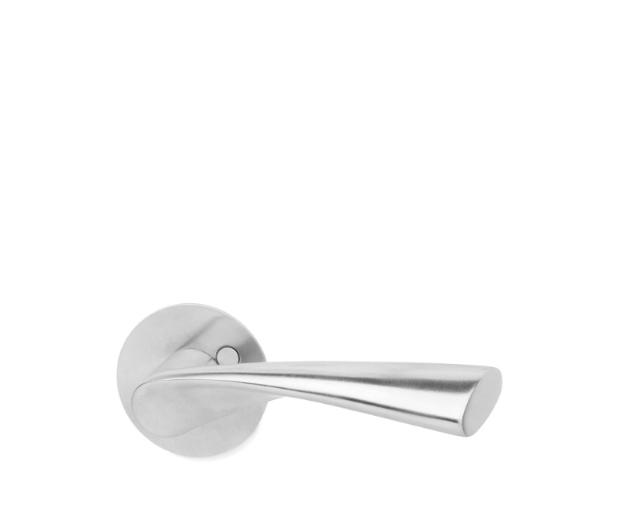 MODERN DOOR HANDLE WITH FIXED ROSE RF