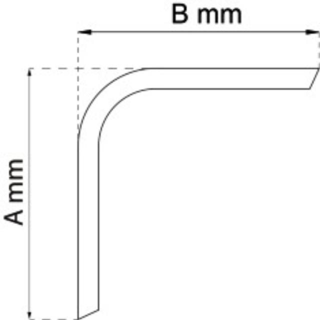 SHELF KNIT WOOD NATURAL 175X200MM