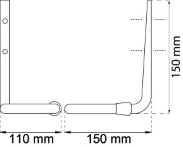 BICYCLE HOOK 150MM ELECTRICAL