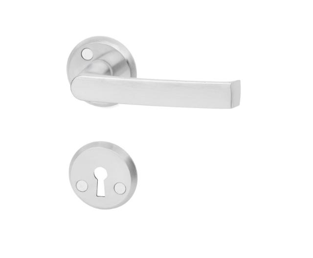 DOOR HANDLE A2012 INCL KEY PLATE CHROME