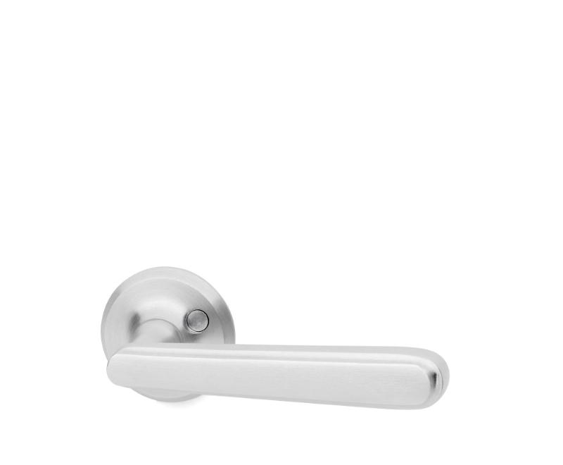 DOOR HANDLE OXFORD BRUSH. CHROME