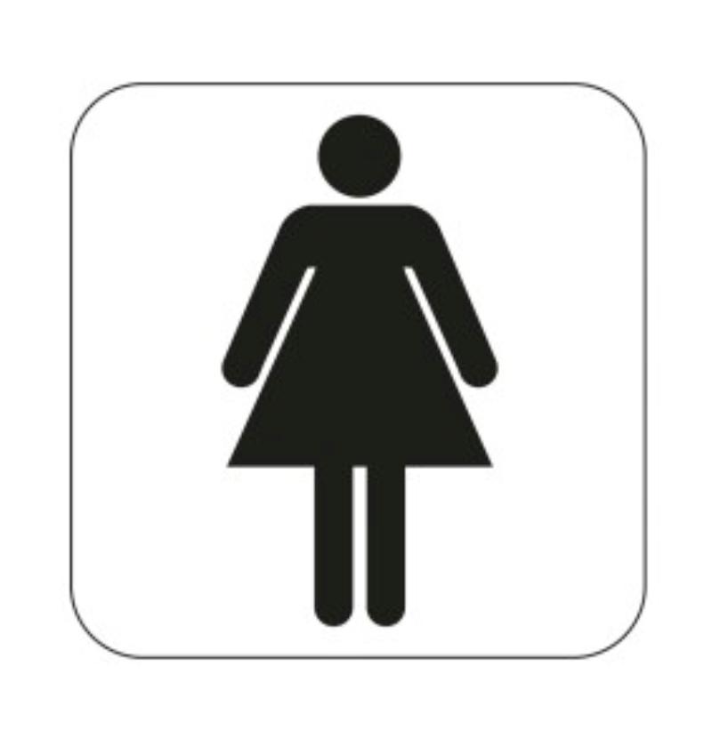 SYMBOOL WC DAMES 80X80 MM 