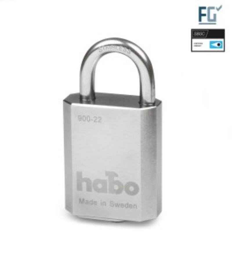 PADLOCK 900-22 W/ OVAL CYL