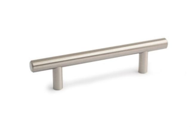 FURNITURE HANDLE SANNA CC96 BRUSHED STEEL