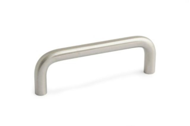 FURNITURE HANDLE HANNA CC96 BRUSHED STEEL