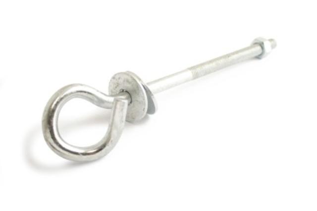 SWING HOOK 250MM HOT FORGED.