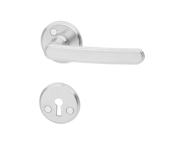 DOOR HANDLE ALICANTE B. CHROME W/ NGL. 