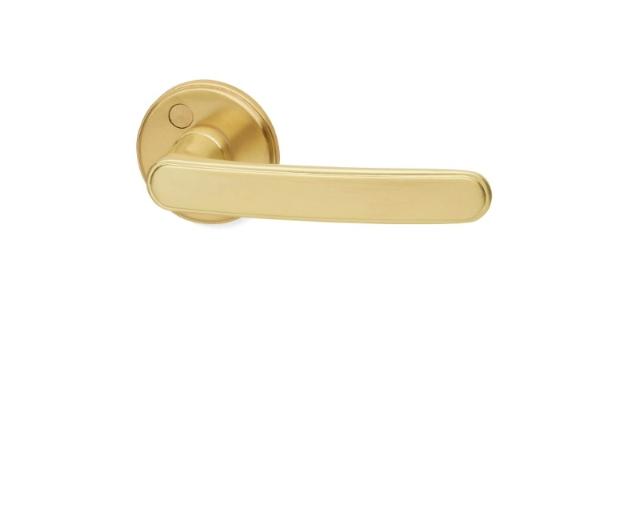 DOOR HANDLE ALICANTE MAT BRASS