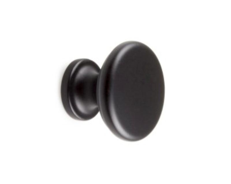 FURNITURE KNOB ADRIAN 38 MM BLACK