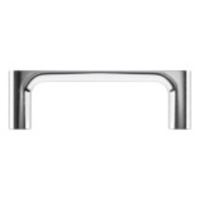 FURNITURE HANDLE TS1 CC128 CHROME/BRUSHED **DISCONTINUED WHEN SOLD OUT**