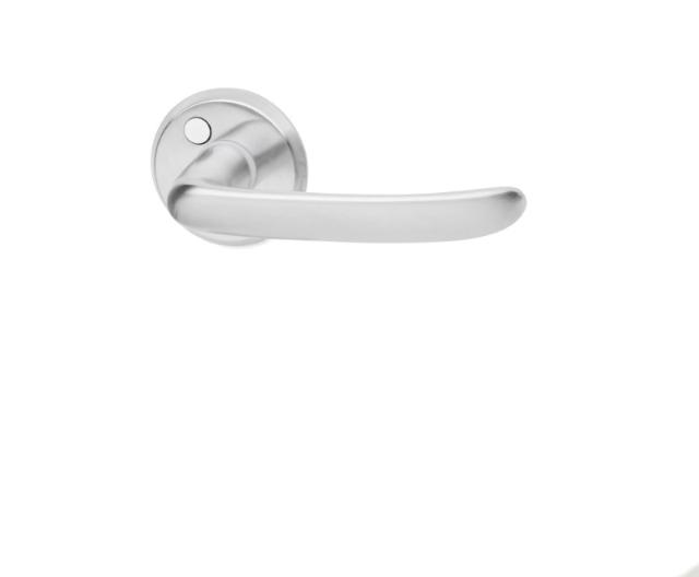 DOOR HANDLE A696 BRUSHED CHROME 