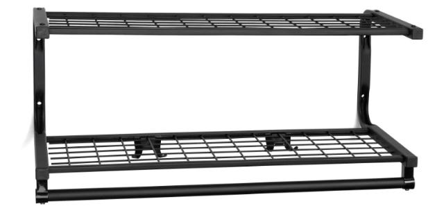 HAT SHELF 7000 60CM BLACK