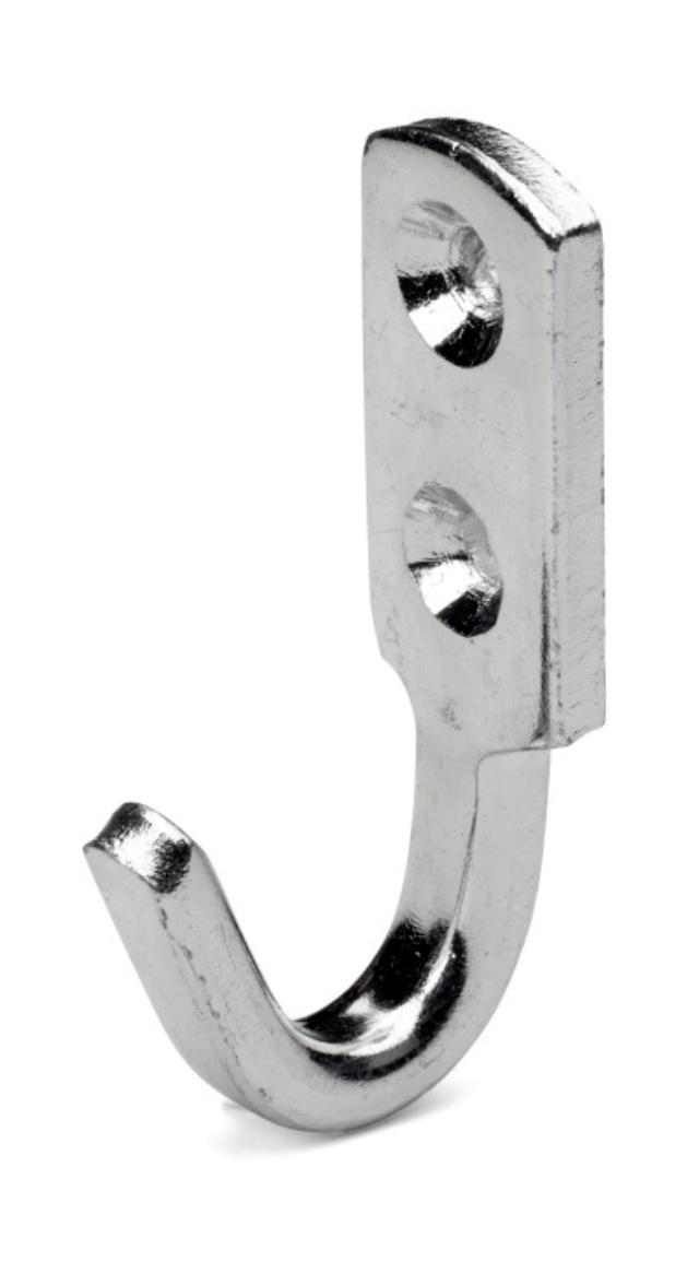 WAGON HOOK ELECTRICALLY GALVANIZED