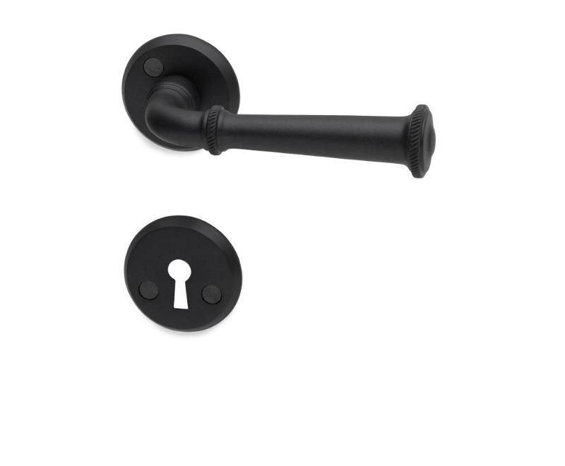 DOOR HANDLE BERGAMO INV. BLACK