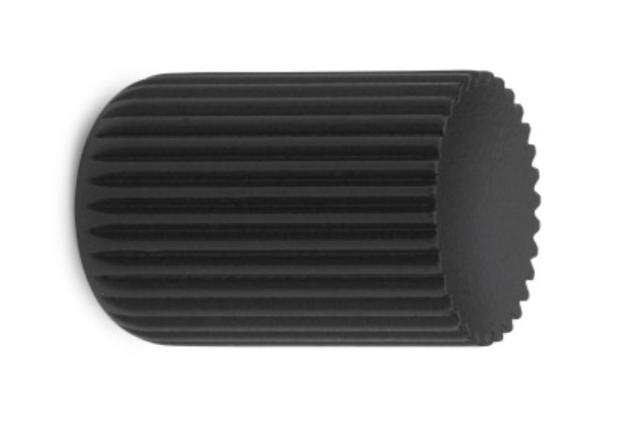 FURNITURE KNOB LENNON BLACK