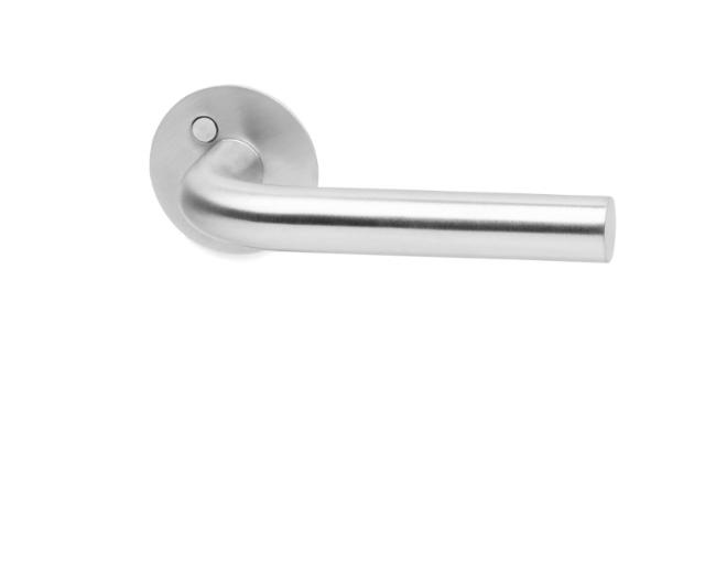 DOOR HANDLE 19MM L-SHAPED W/ROSSETTE RF